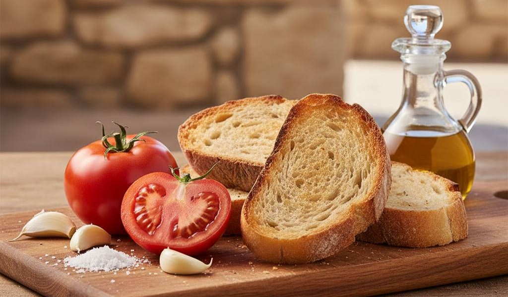 pan con tomate anleitung