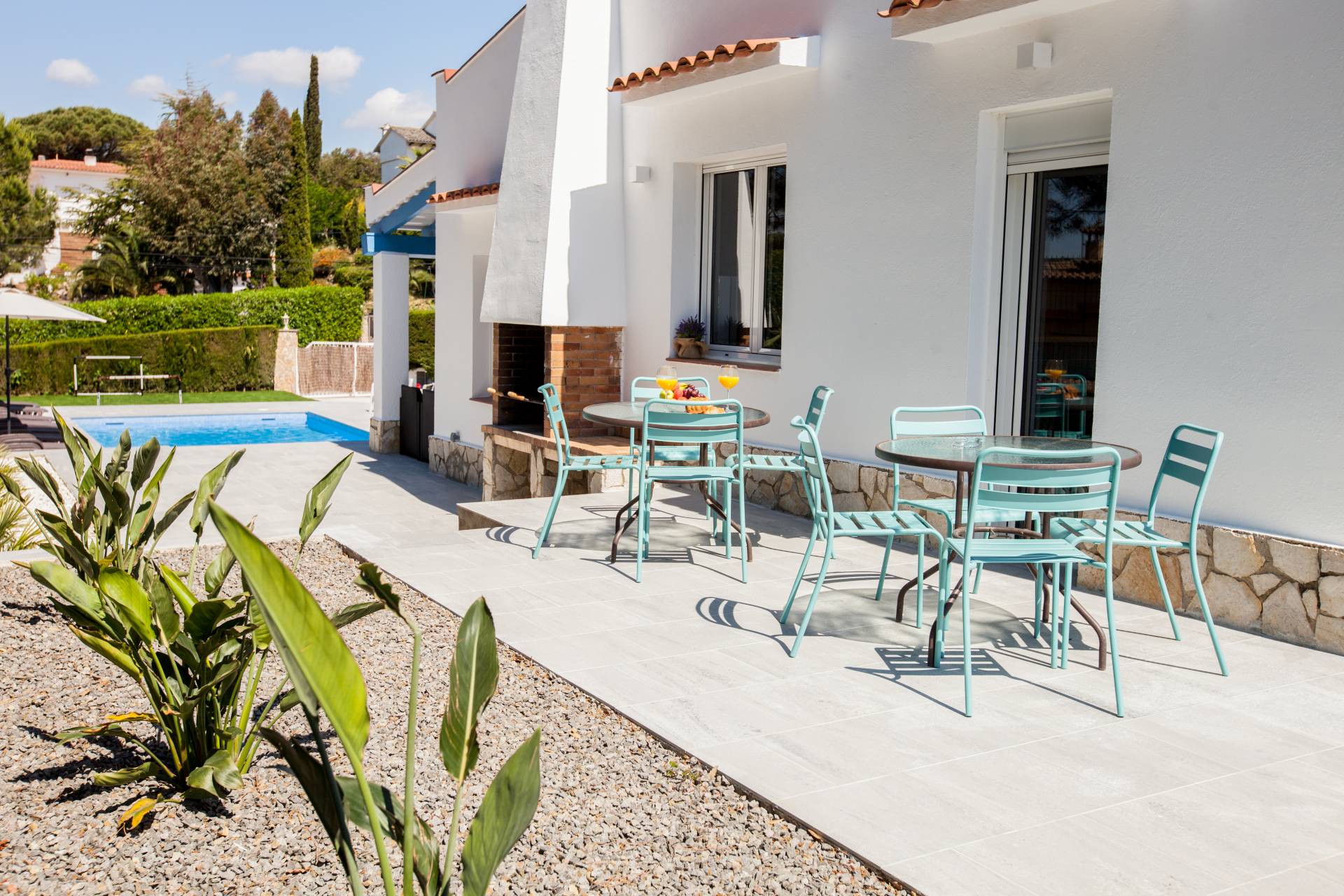 Eigener Grill & Terrasse