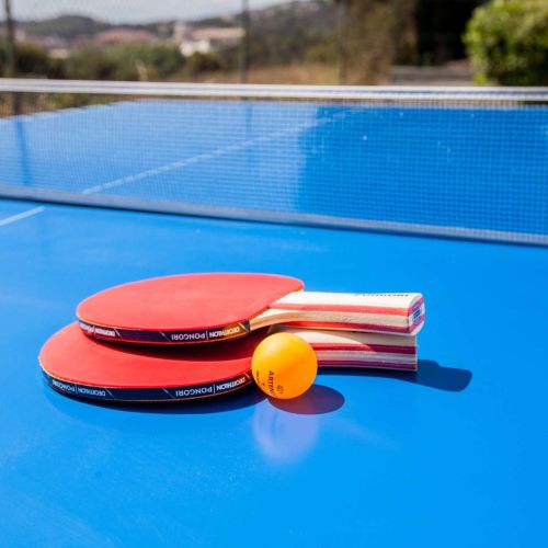 For fun and games: Challenge your travel companions to a game of ping pong