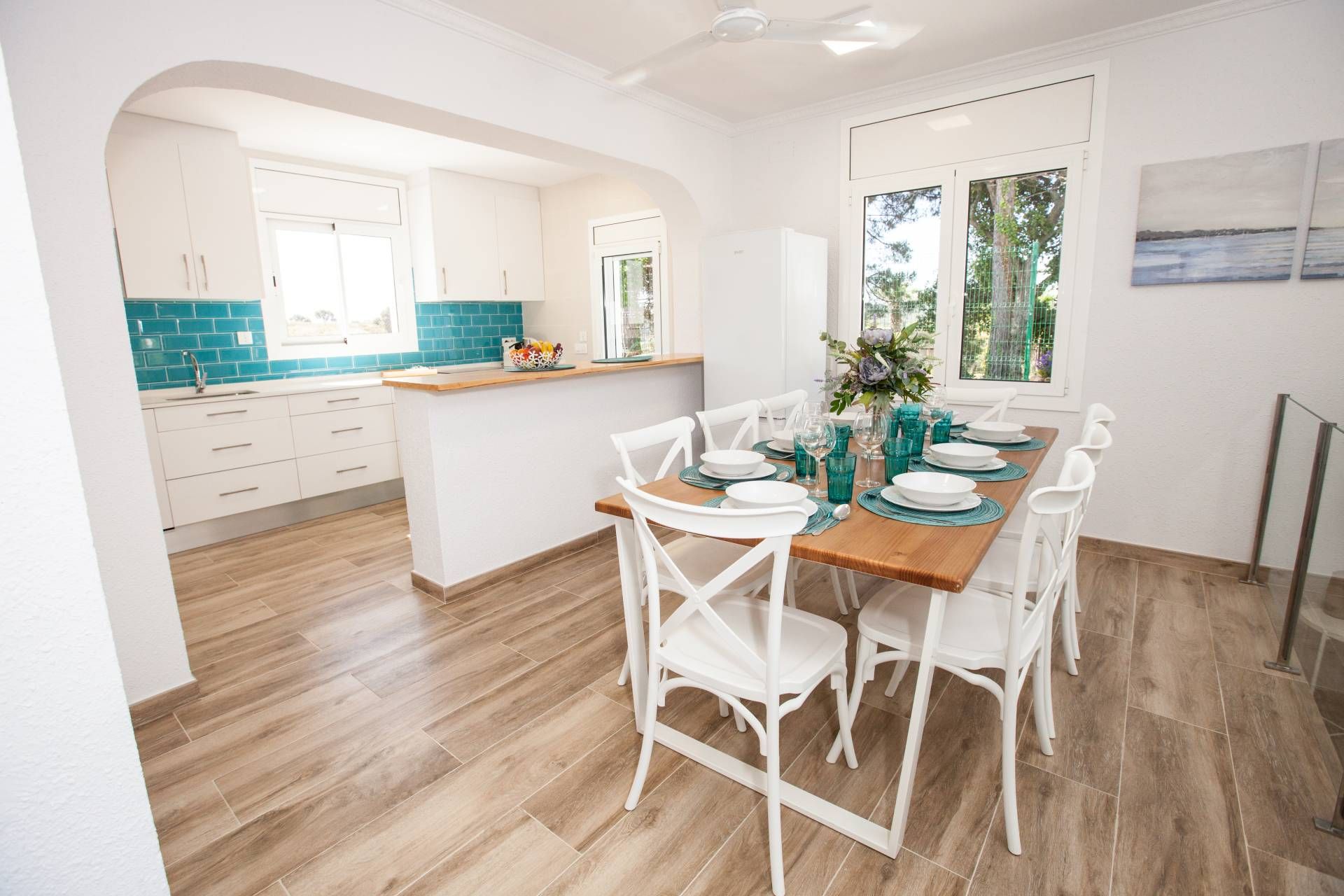 Essplatz für 8 Personen