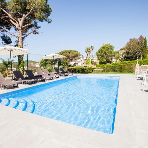 Extensive pool landscape for unforgettable vacation days